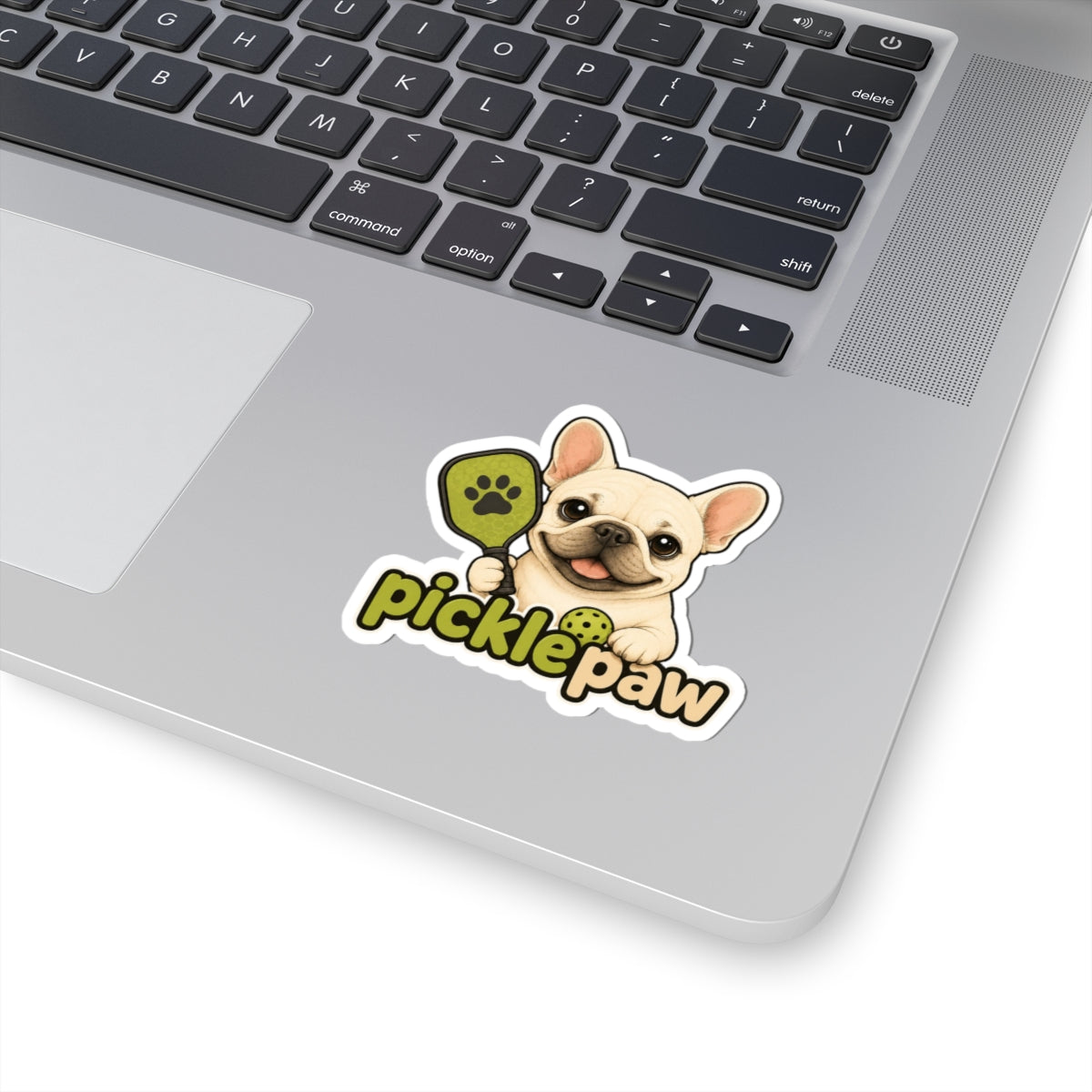 Picklepaw Cream French Bulldog Pickleball Sticker Cute Frenchie Decal  French Bulldog Sticker