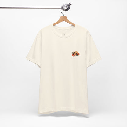 Fawn Frenchie Salmon Sushi Pocket Shirt Cute French Bulldog Sushi Tee  Minimal Dog Lover Shirt