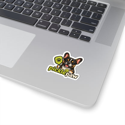 Picklepaw Tri Color French Bulldog Pickleball Sticker Cute Frenchie Decal  French Bulldog Sticker