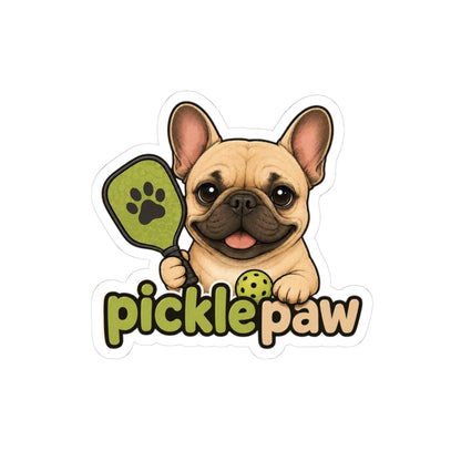 Picklepaw Fawn French Bulldog Pickleball Sticker Cute Frenchie Decal  French Bulldog Sticker
