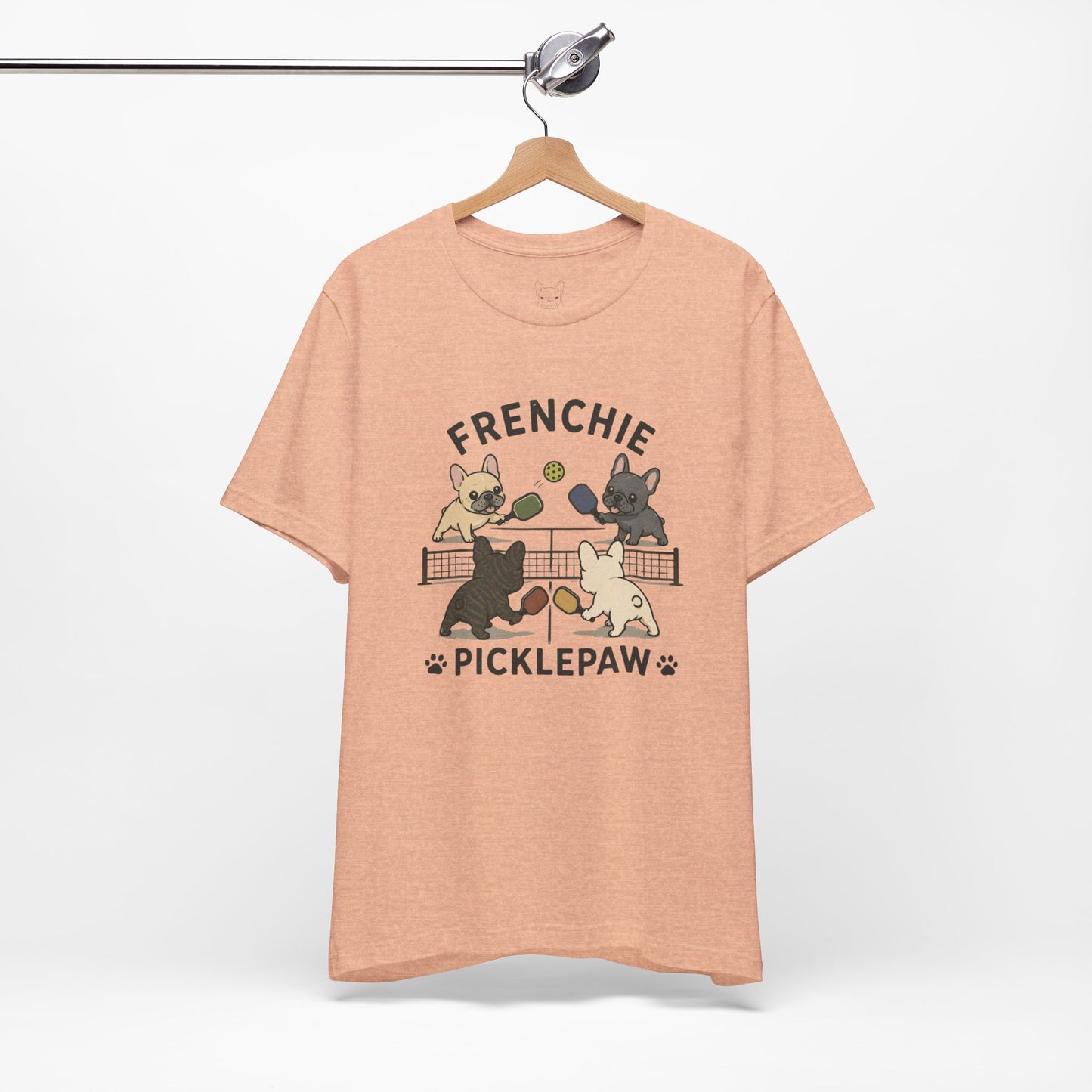 Frenchie Picklepaw Pickleball Game Shirt Cute French Bulldog Graphic Tee  Pickleball Dog Shirt