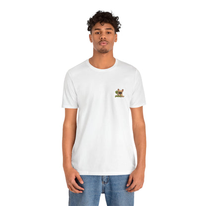 Fawn Frenchie Picklepaw Pocket Logo Shirt Cute French Bulldog Tee | Minimal Frenchie Shirt