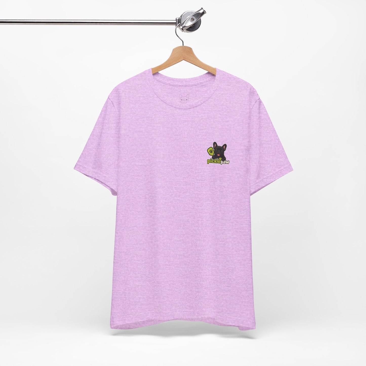 Black Frenchie Picklepaw Pocket Logo Shirt Cute French Bulldog Tee  Minimal Frenchie Shirt