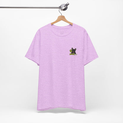Black Frenchie Picklepaw Pocket Logo Shirt Cute French Bulldog Tee  Minimal Frenchie Shirt