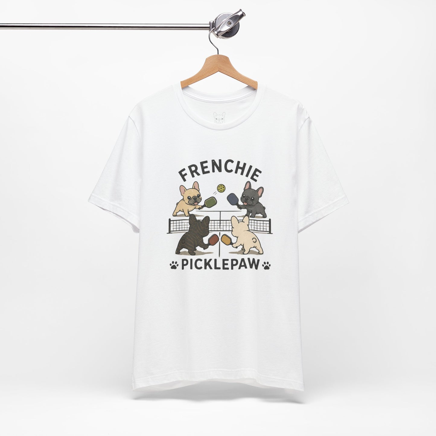 Frenchie Picklepaw Pickleball Game Shirt Cute French Bulldog Graphic Tee  Pickleball Dog Shirt