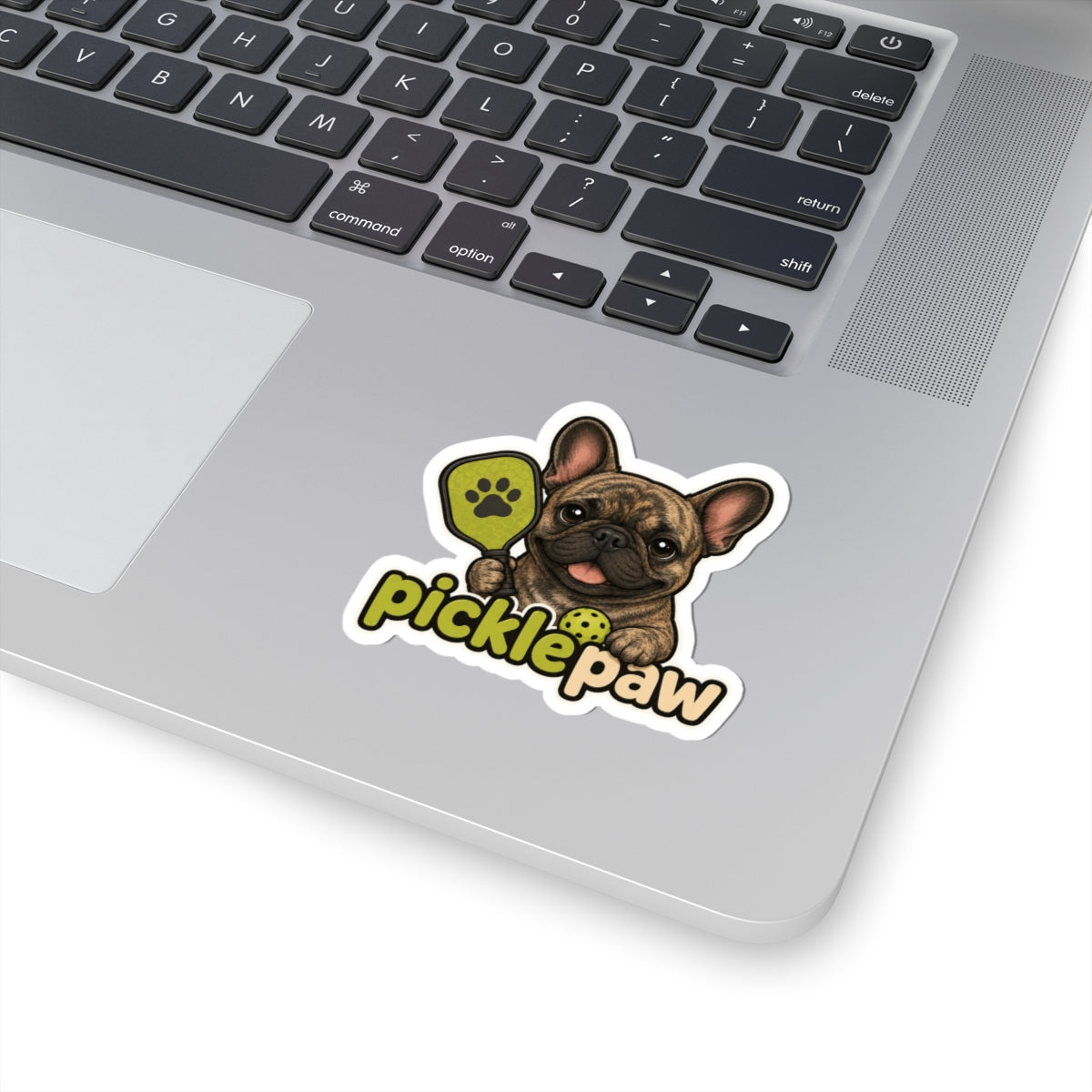 Picklepaw Brindle French Bulldog Pickleball Sticker Cute Frenchie Decal  French Bulldog Sticker