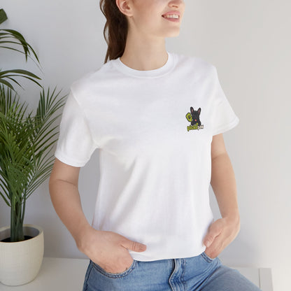Black Frenchie Picklepaw Pocket Logo Shirt Cute French Bulldog Tee  Minimal Frenchie Shirt