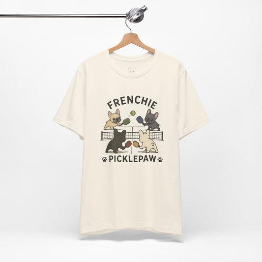 Frenchie Picklepaw Pickleball Game Shirt Cute French Bulldog Graphic Tee  Pickleball Dog Shirt