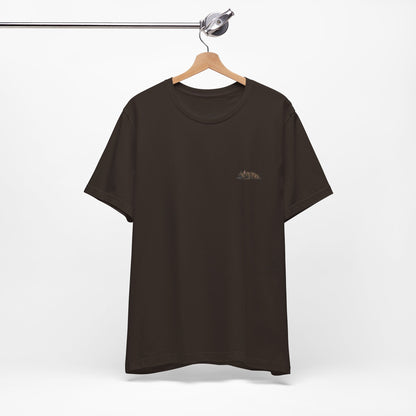 Minimal Sleeping Brindle French Bulldog Pocket Shirt Cute Frenchie Tee | French Bulldog Shirt