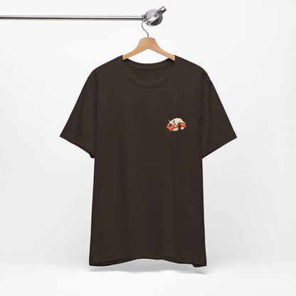 Cream Frenchie Salmon Sushi Pocket Shirt Cute French Bulldog Sushi Tee  Minimal Dog Lover Shirt